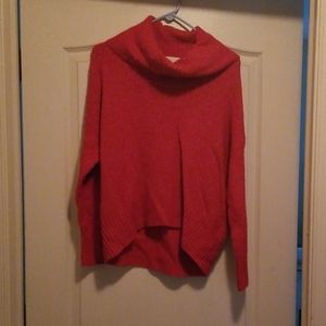 Michael Kors Red Turtleneck Sweater